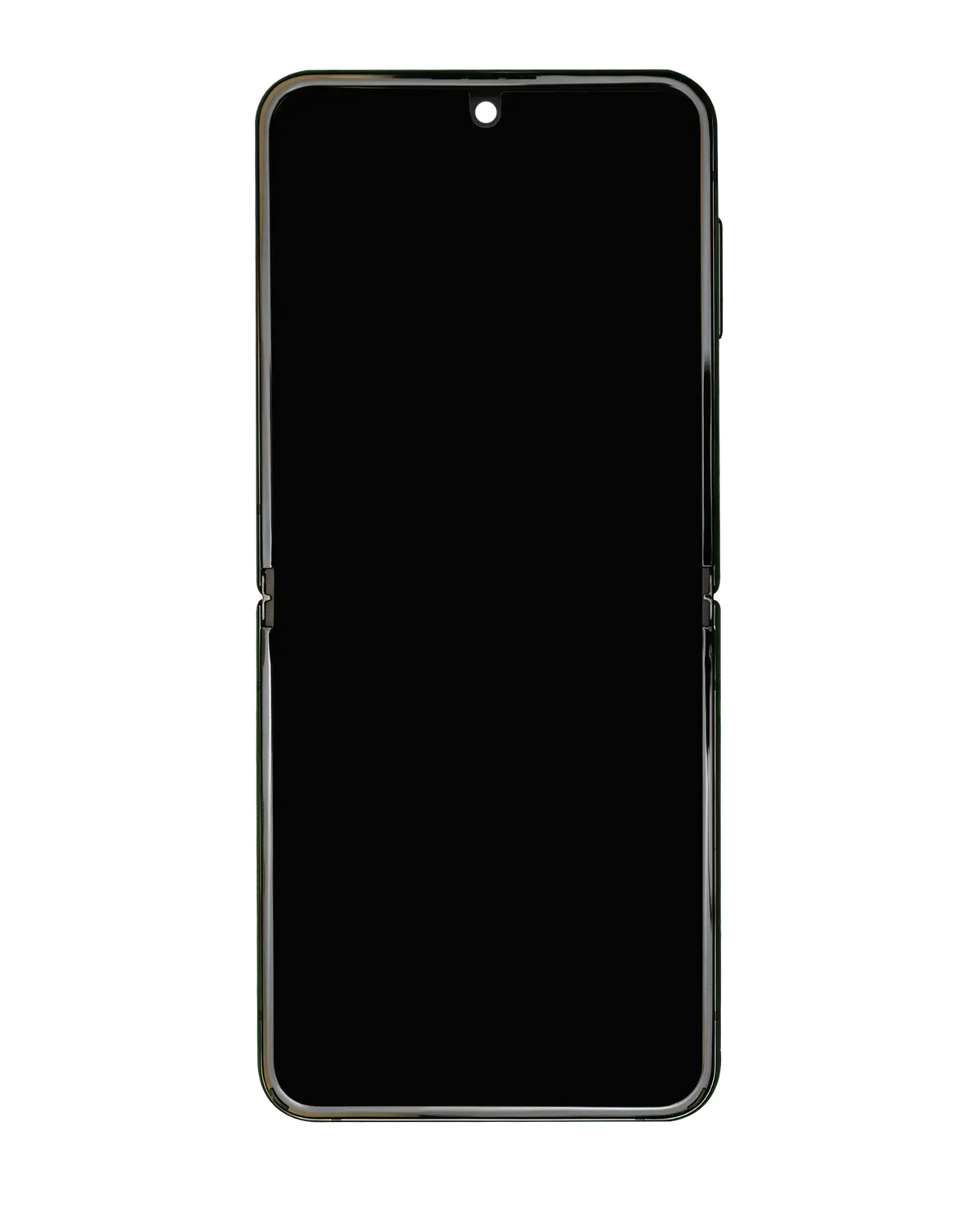Inner OLED Assembly With Frame Compatible For Samsung Galaxy Z Flip 4 5G (US & International) (Blemish: Grade A) (Graphite)