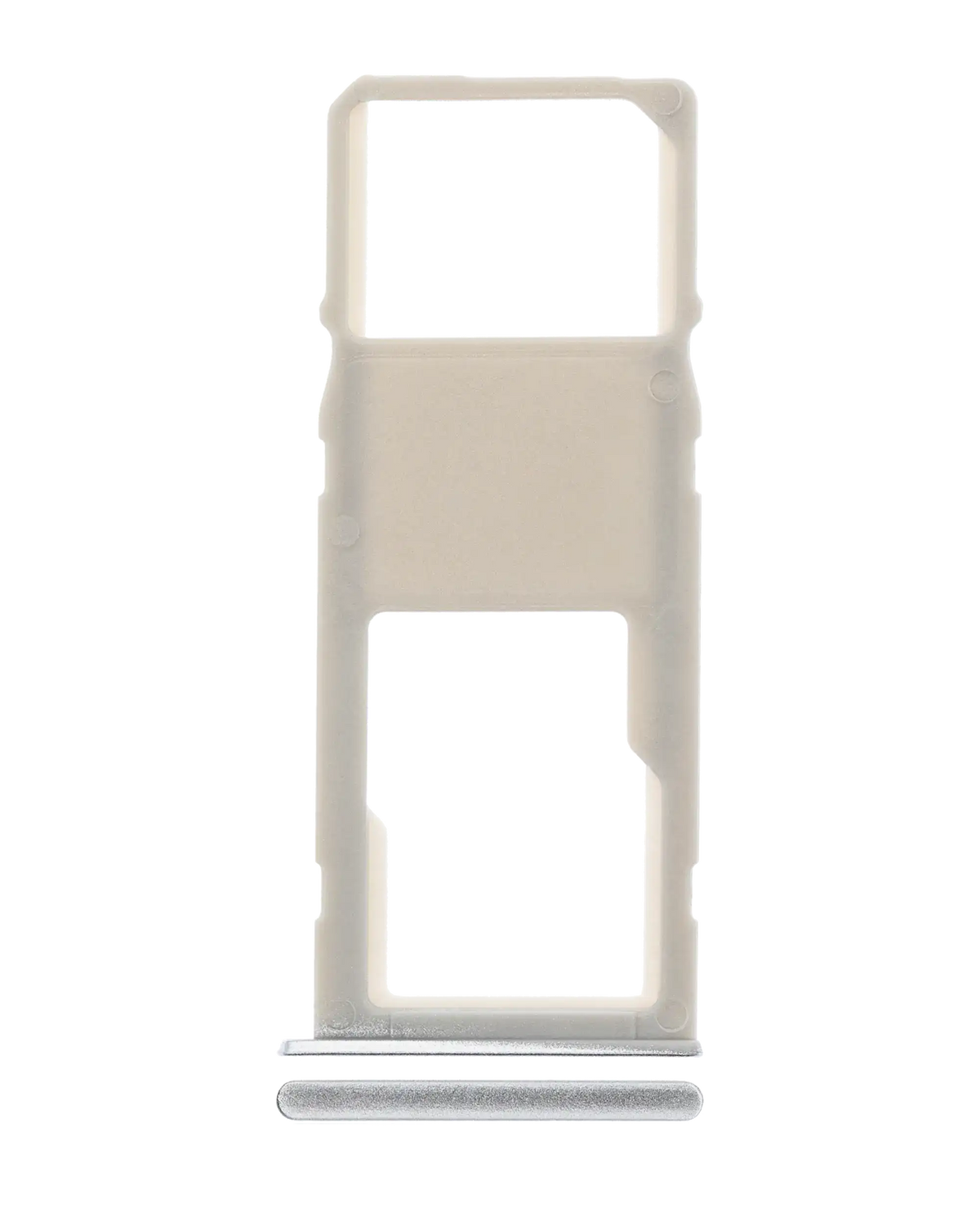 Single Sim Card Tray Compatible For Samsung Galaxy A21 (A215 / 2020) (Cloud White)