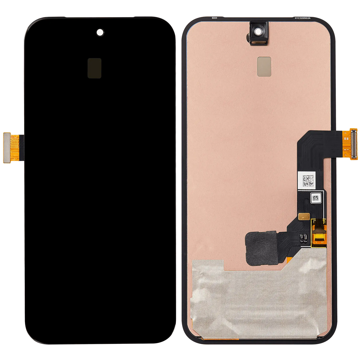OLED Assembly Without Frame Replacement (With Finger Print Sensor) Compatible For Google Pixel 8A (Refurbished) (All Colors)