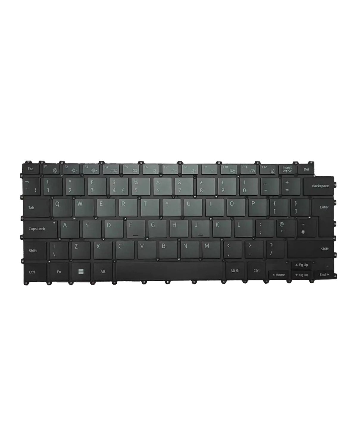 Keyboard Assembly Compatible For Samsung Galaxy Book 2 (SM-W737) (Service Pack) (Gray)