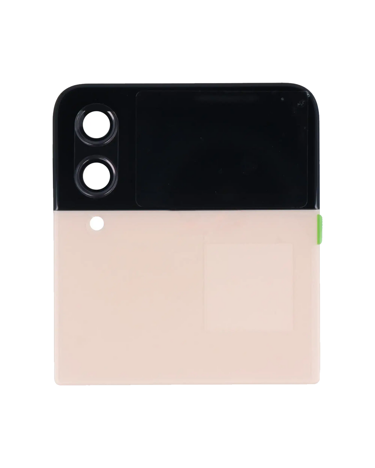 Outer OLED Assembly Compatible For Samsung Galaxy Z Flip 4 5G (US & International) (Used OEM Pull: Grade B/C) (Pink Gold)