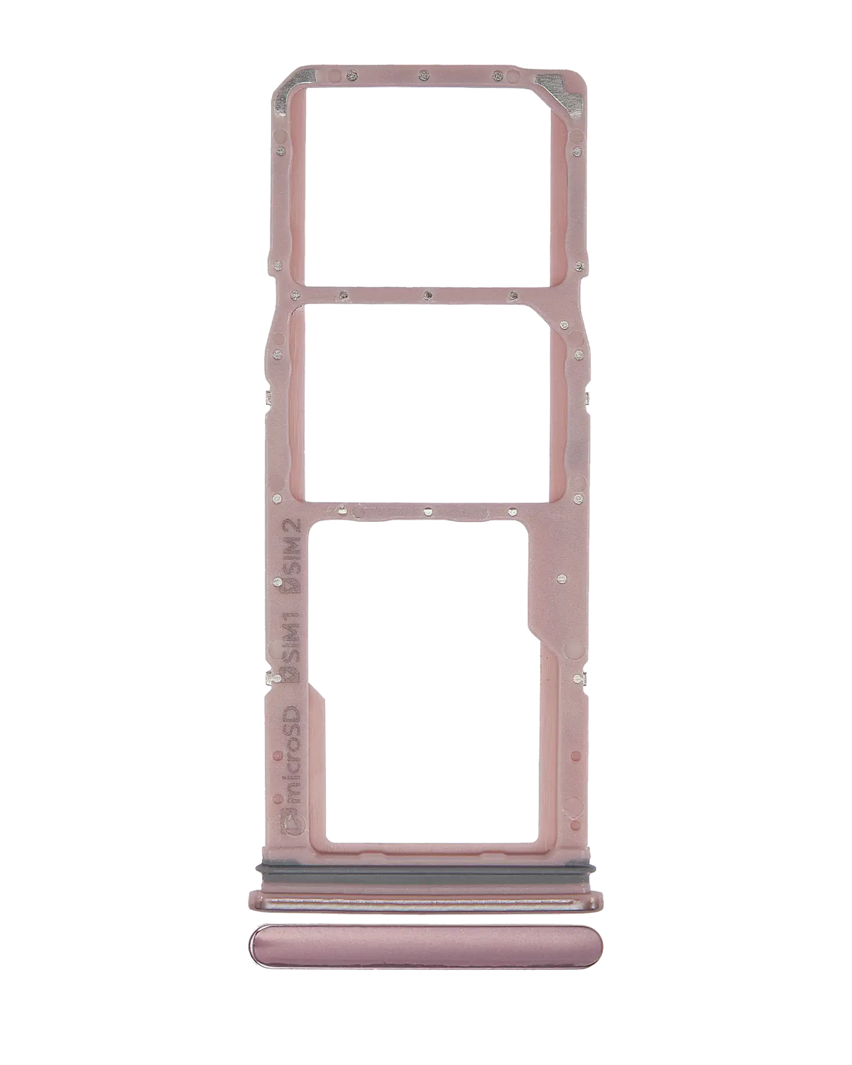 Replacement Dual Sim Card Tray Compatible For Samsung Galaxy A9 (A920 / 2018) (Bubblegum Pink)