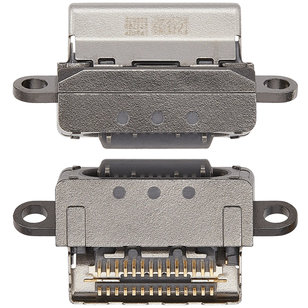 Charging Port Only Compatible For iPad Air 11" (2024) / Air 13" (2024) (Soldering Required) (Space Gray) (Premium) (10 Pack)