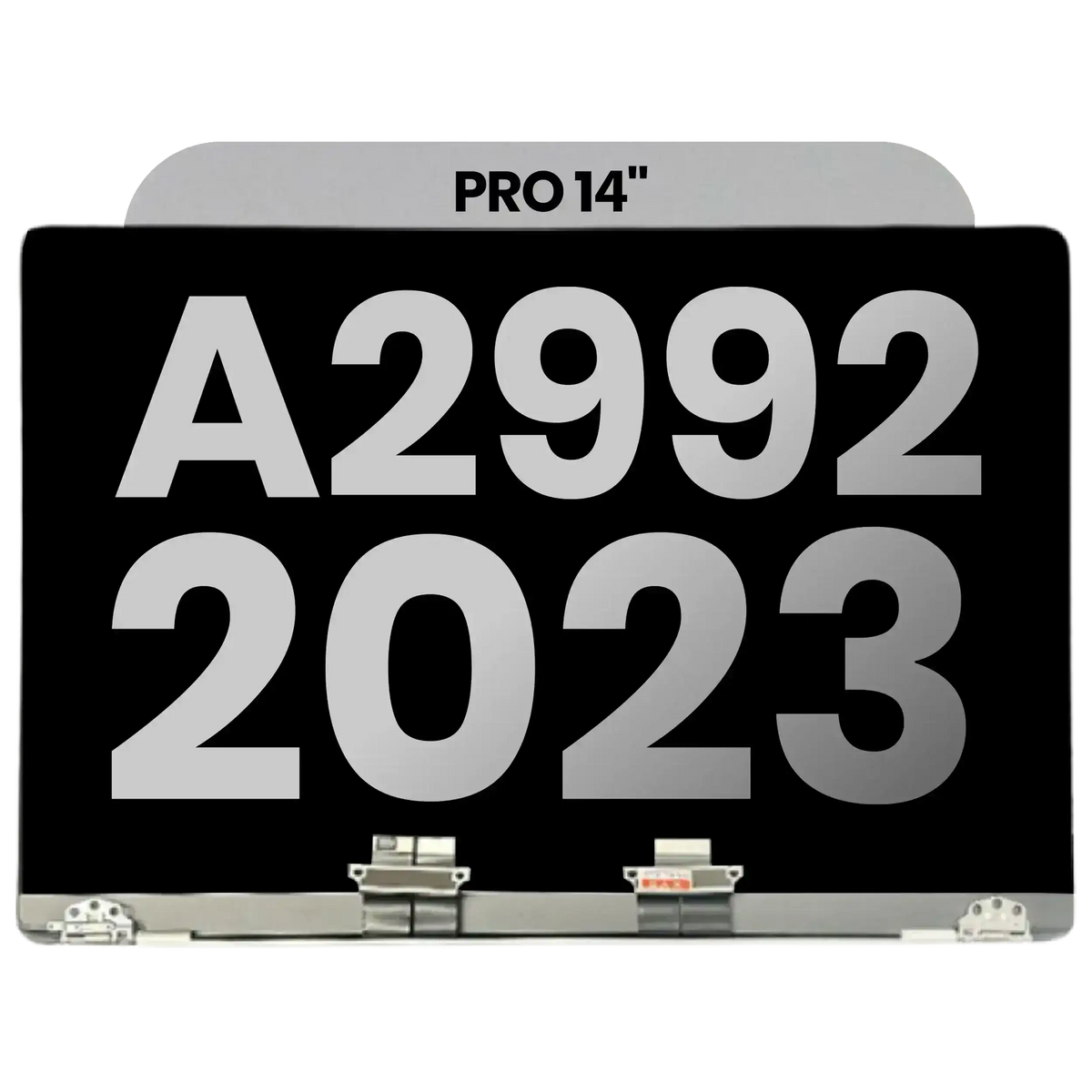 Complete LCD Display Assembly Compatible For MacBook Pro 14" (A2992 / Late 2023) (Used OEM Pull: Grade A) (Space Black)