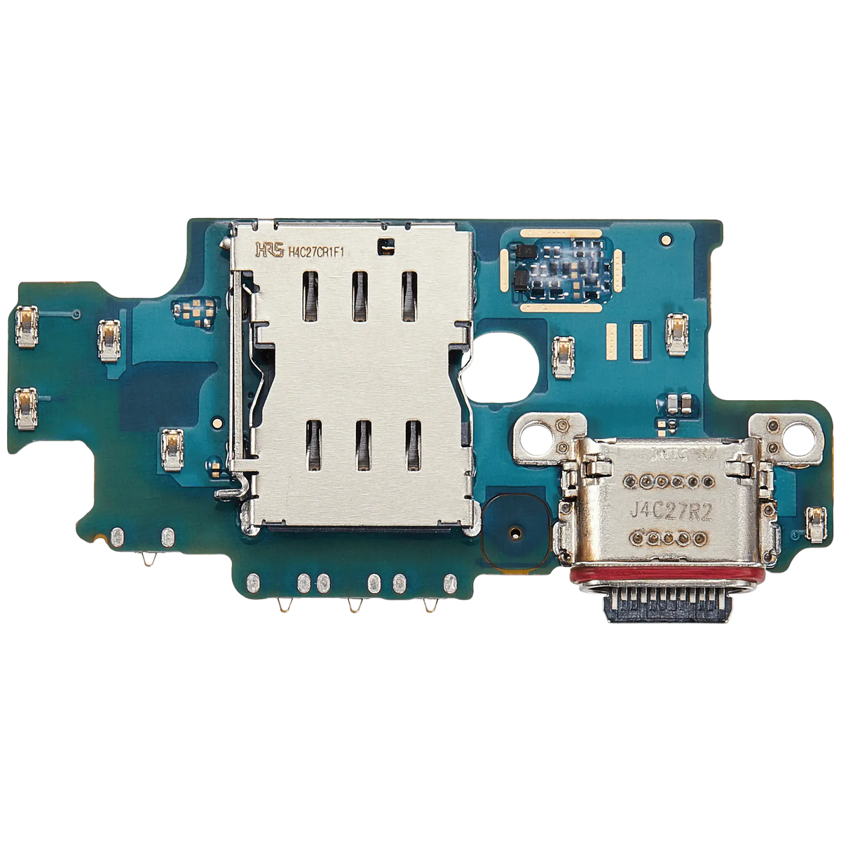 Charging Port Board With Sim Card Reader Compatible For Samsung Galaxy S25 Plus 5G Replacement (S936U) (US Version) (Premium)