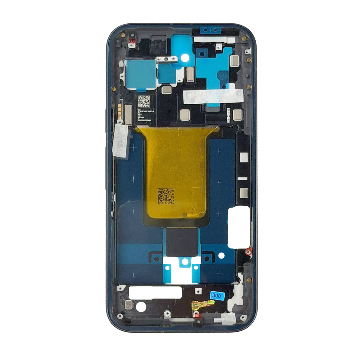 Mid-Frame Housing Compatible For Google Pixel 9a Replacement (Genuine OEM) (Obsidian)