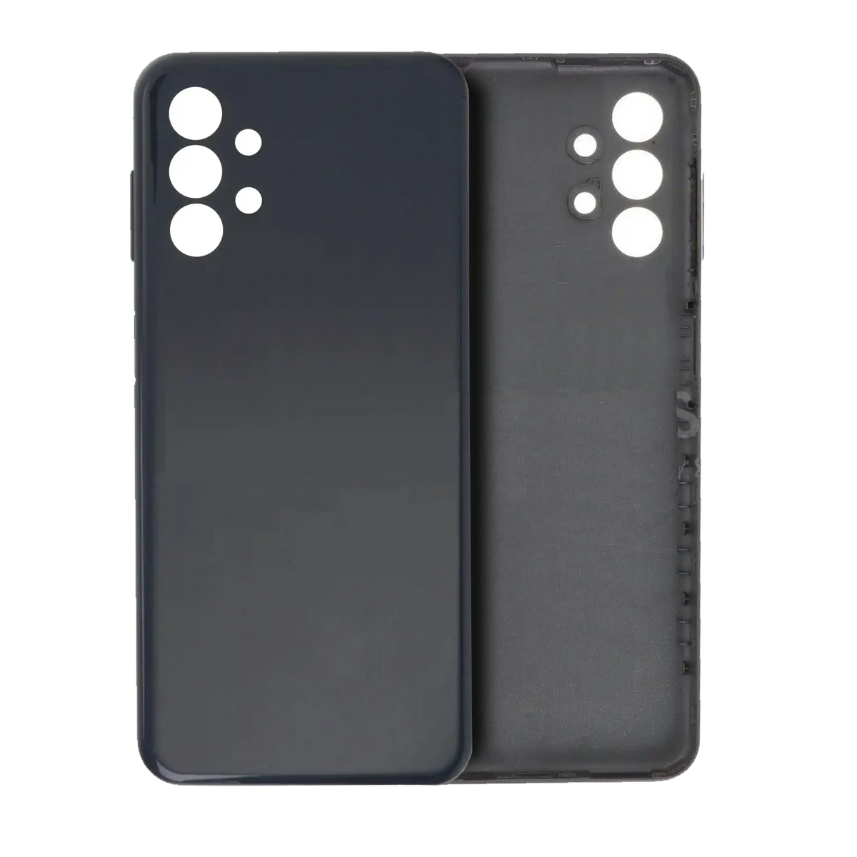 Back Cover Glass Compatible For Samsung Galaxy A13 4G (A135 / 2022) (Service Pack) (Black)