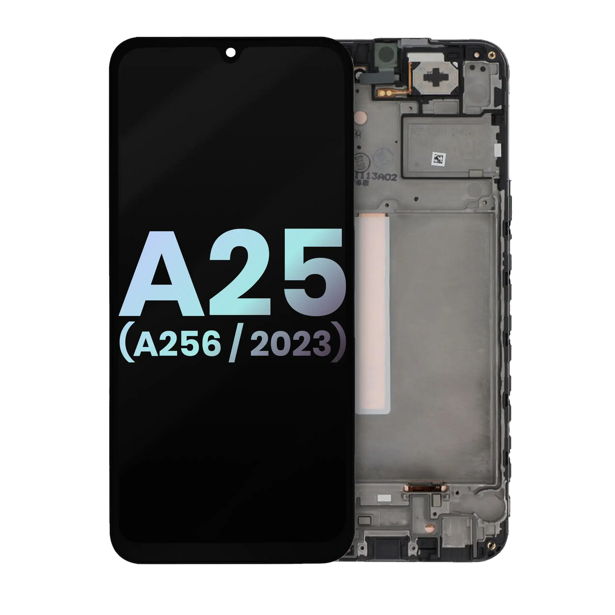 OLED Assembly With Frame Compatible For Samsung Galaxy A25 5G (A256 / 2023) (Service Pack) (All Colors)