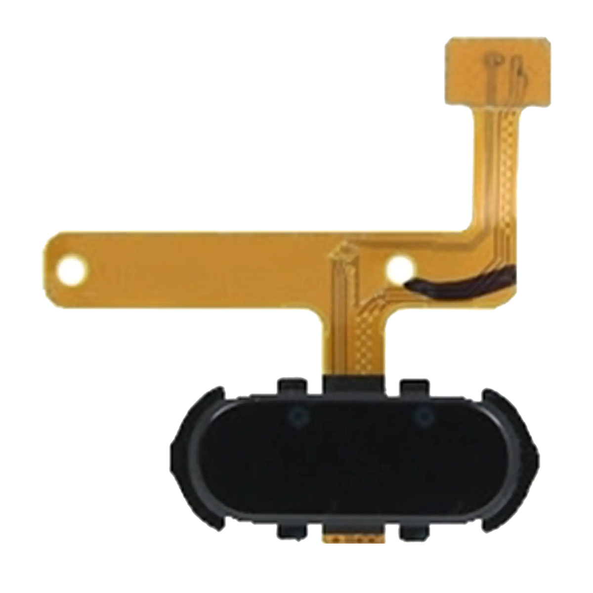 Home Button With Flex Cable Compatible For Samsung Galaxy Tab S3 9.7" (T820 / T825) (2017) (Black)