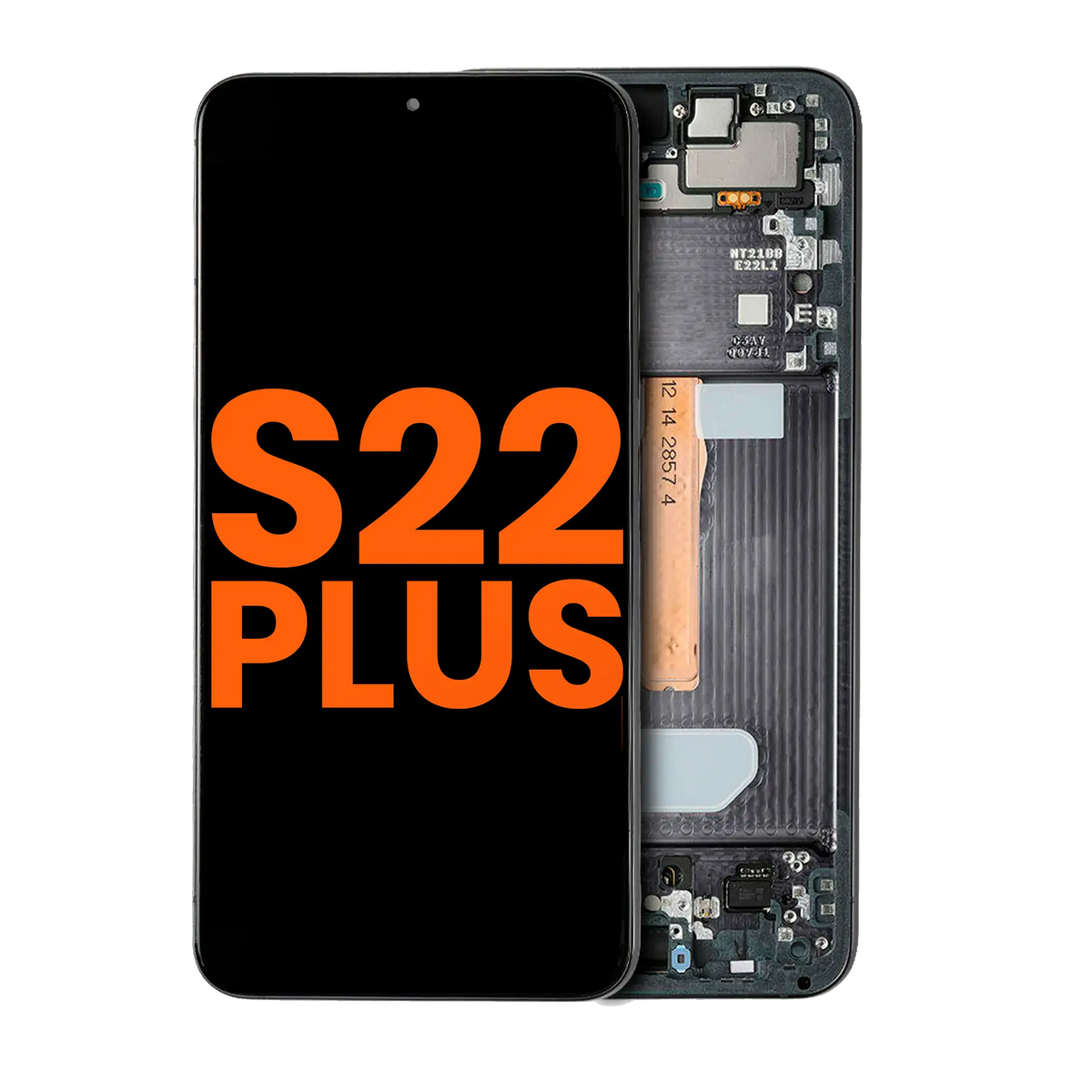 OLED Assembly With Frame Compatible For Samsung Galaxy S22 Plus 5G (Blemish: Grade C) (Phantom Black)