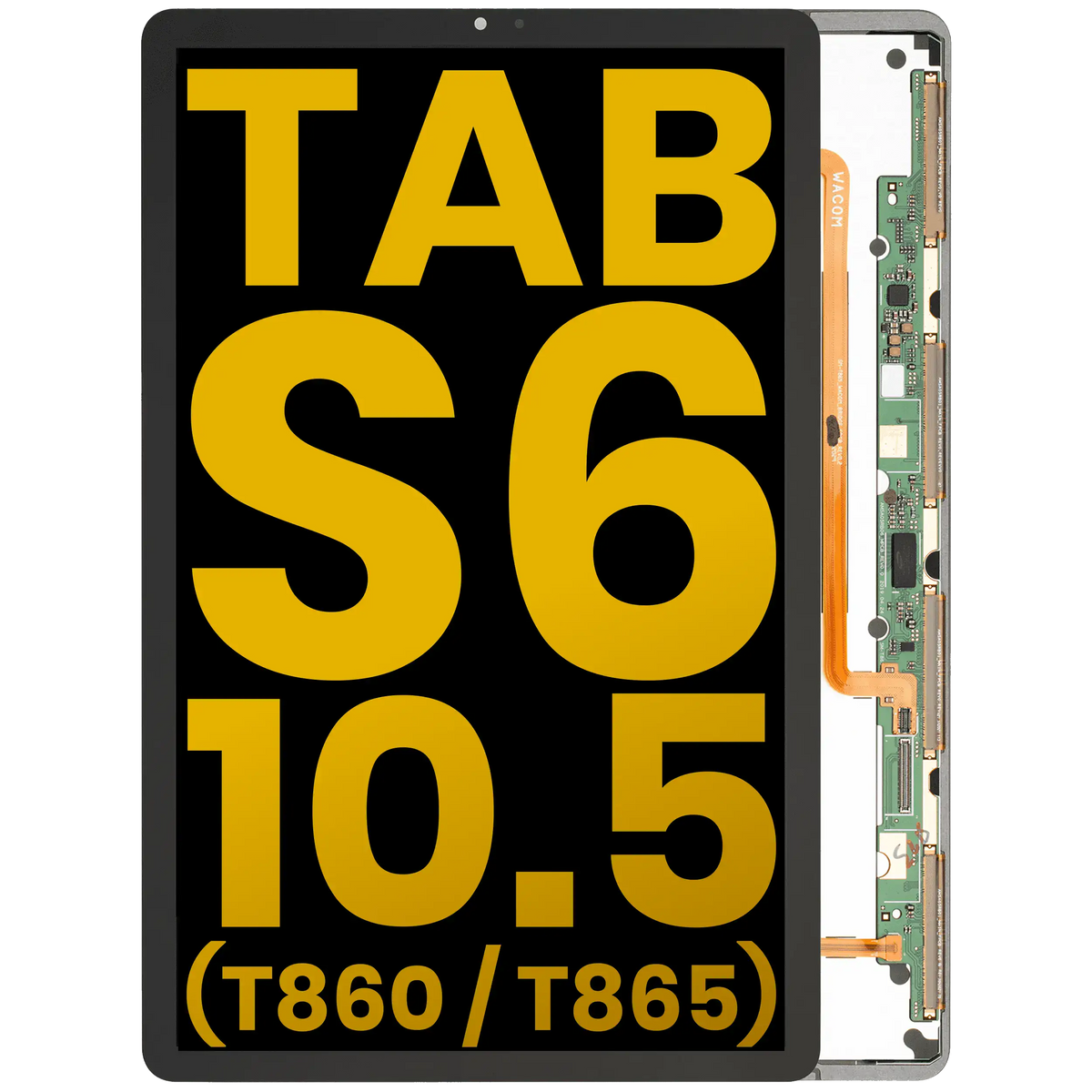 OLED Assembly Without Frame Compatible For Samsung Galaxy Tab S6 10.5" (T860 / T865) (2019) (Refurbished)