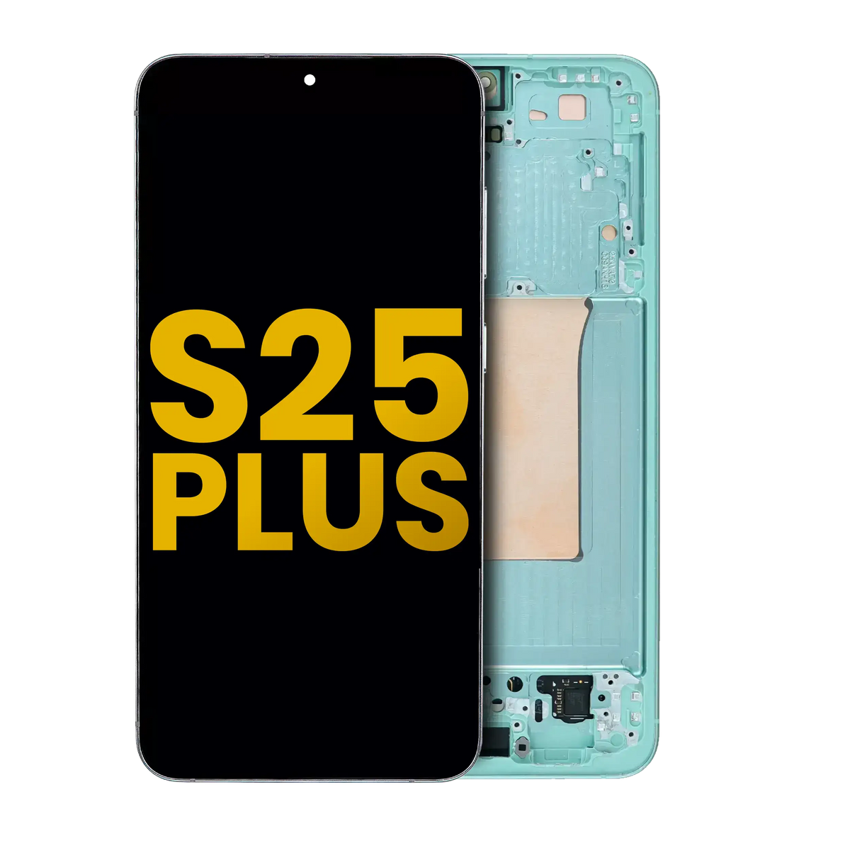 OLED Assembly With Frame Compatible For Samsung Galaxy S25 Plus 5G (US & International Version) (Refurbished) (Mint)
