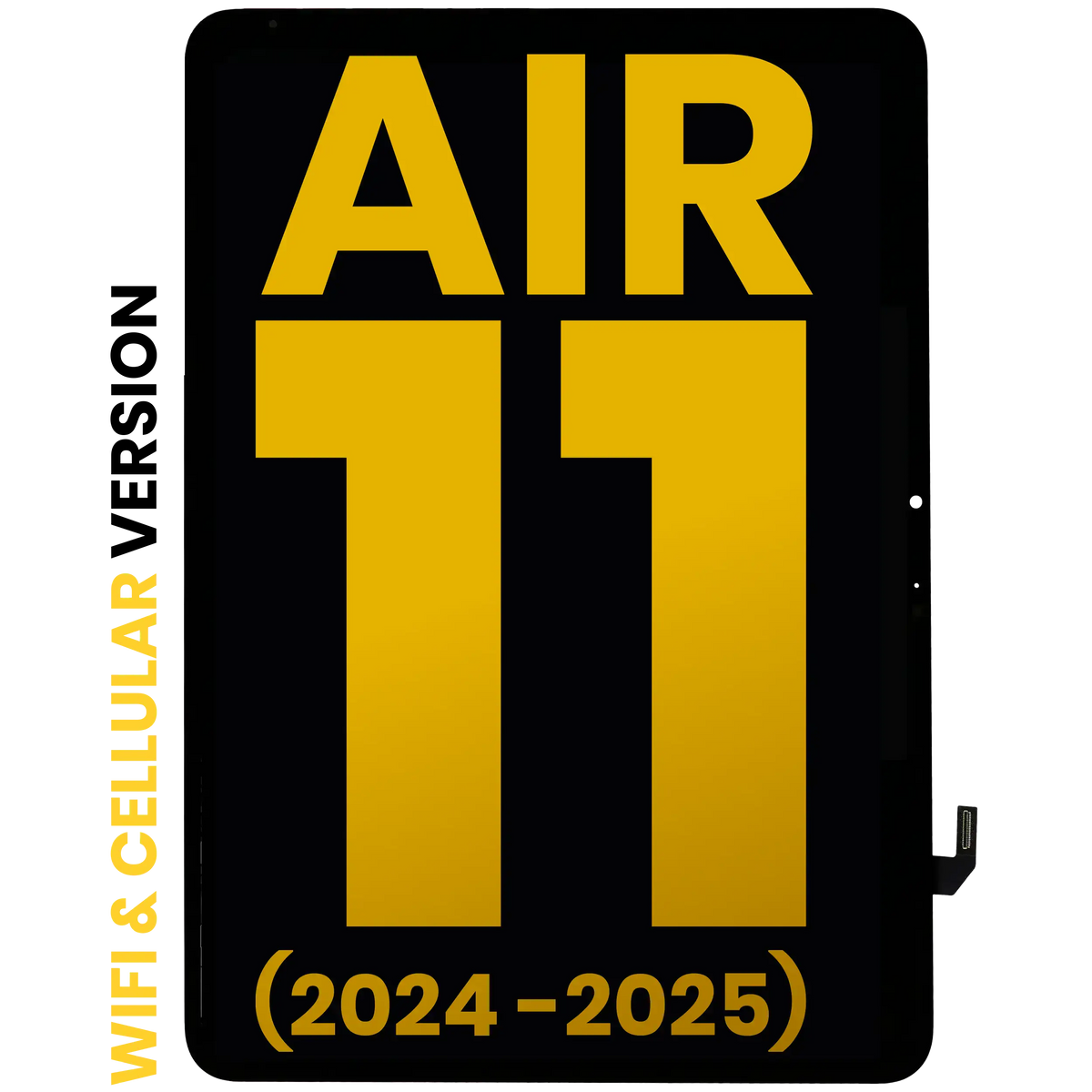 LCD Assembly With Digitizer Compatible For iPad Air 11" (2024) / Air 11" (2025) (WiFi / Cellular) (Refurbished) (All Colors)