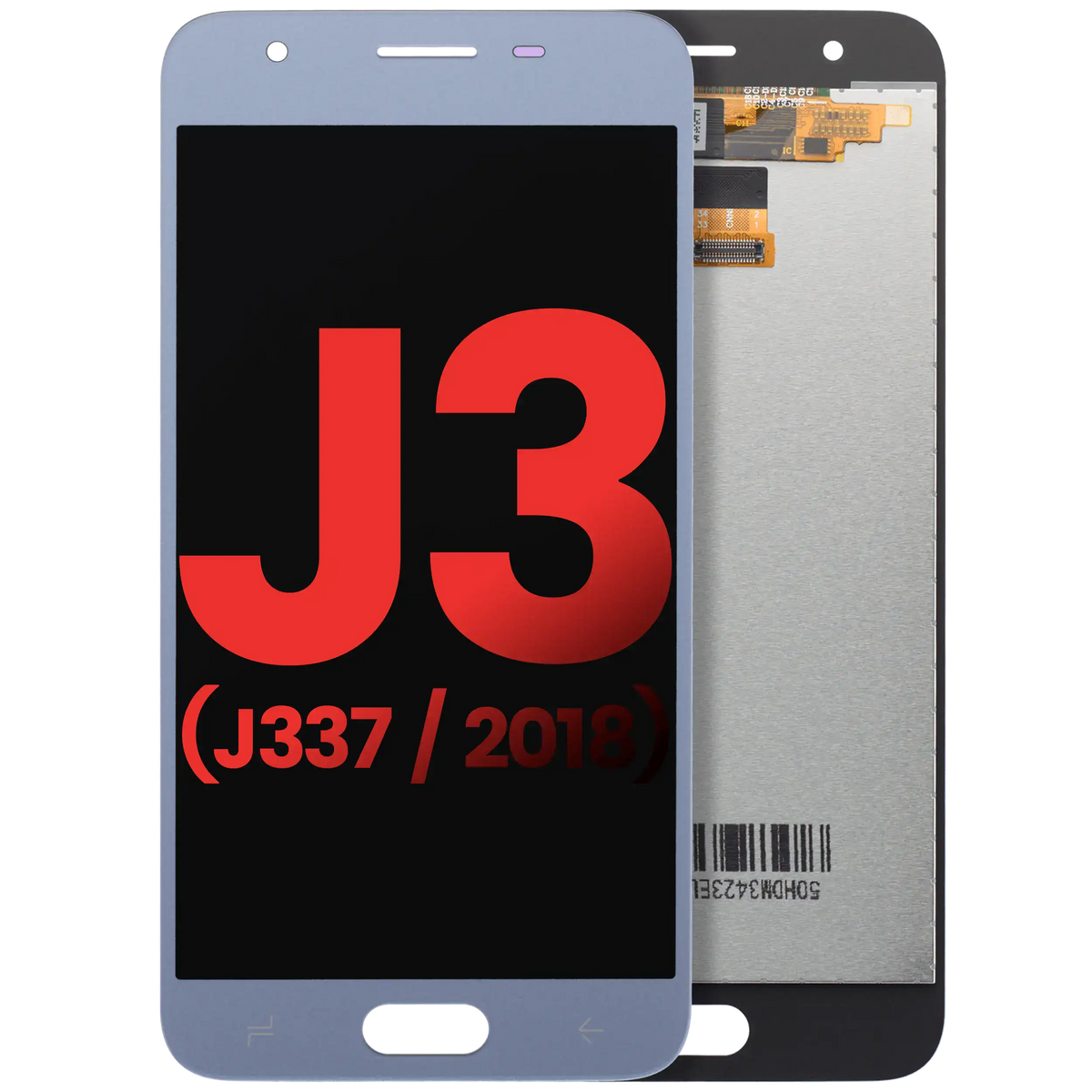 LCD Assembly Without Frame Compatible For Samsung Galaxy J3 Star / Aura / Amp Prime 3 (J337 / 2018) (Aftermarket Plus) (Blue)