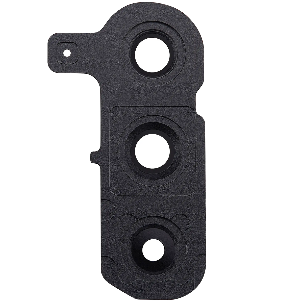 Back Camera Lens With Cover Bezel Ring Compatible For Samsung Galaxy S25 Plus 5G (Blue Black)