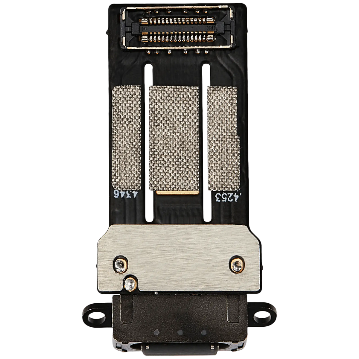 Charging Port Flex Cable Compatible For iPad Mini 7 (2024) (WiFi / Cellular) (Aftermarket Plus) (Space Gray)