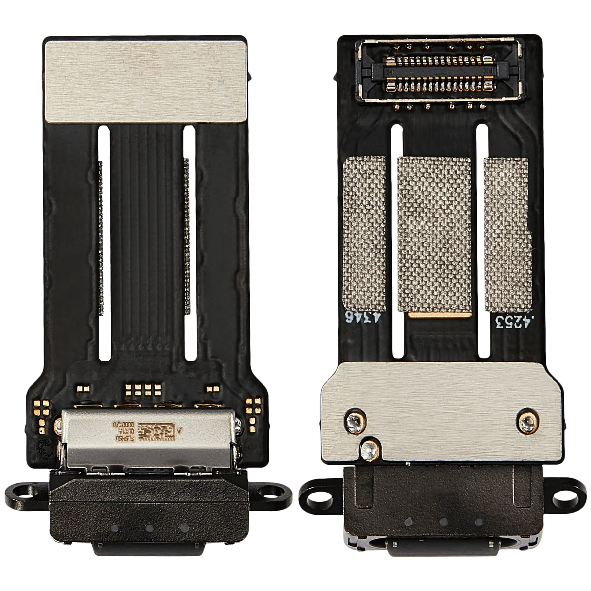 Charging Port Flex Cable Compatible For iPad Mini 7 (2024) (WiFi / Cellular) (Aftermarket Plus) (Space Gray)