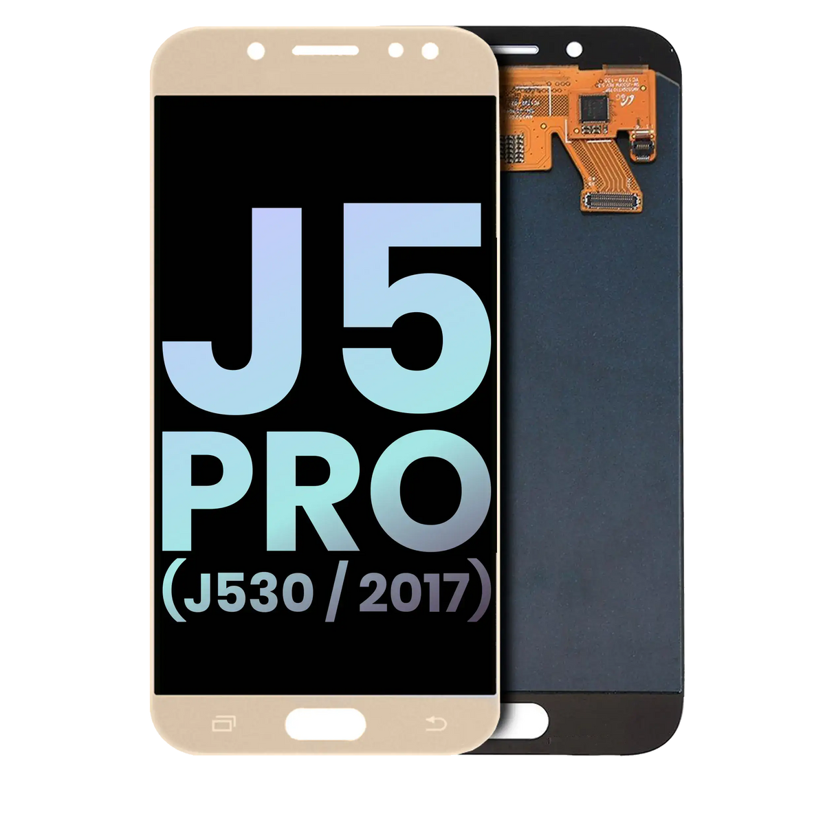 OLED Assembly Without Frame Compatible For Samsung Galaxy J5 Pro (Service Pack) (J530 / 2017) (Gold)