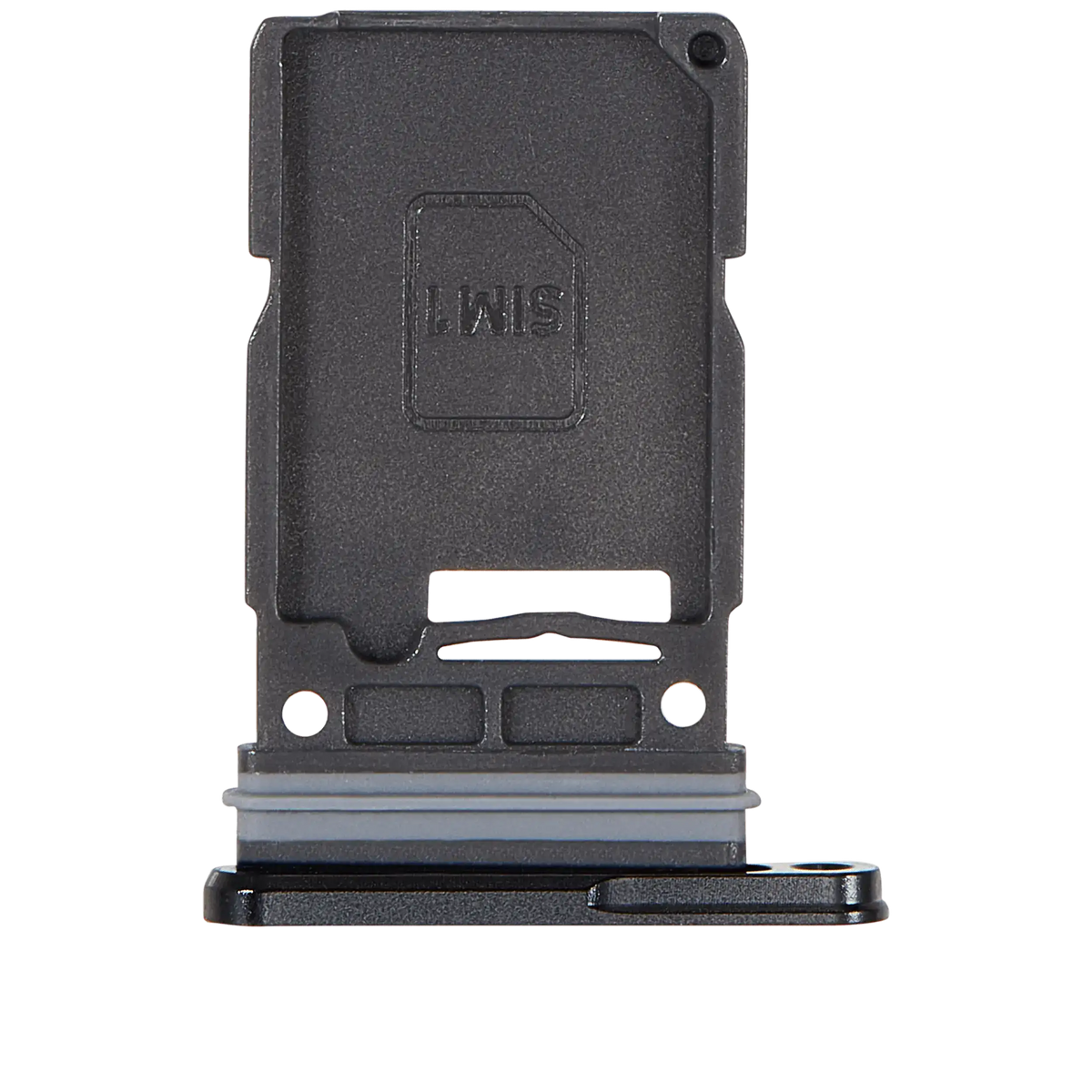 Single Sim Card Tray Compatible For Samsung Galaxy S25 Ultra (Titanium Jet Black)