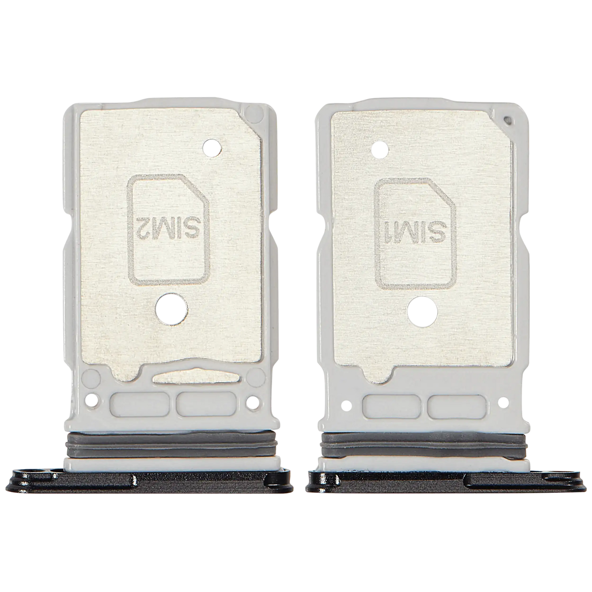 Dual Sim Card Tray Compatible For Samsung Galaxy S25 Ultra (Titanium Jet Black)