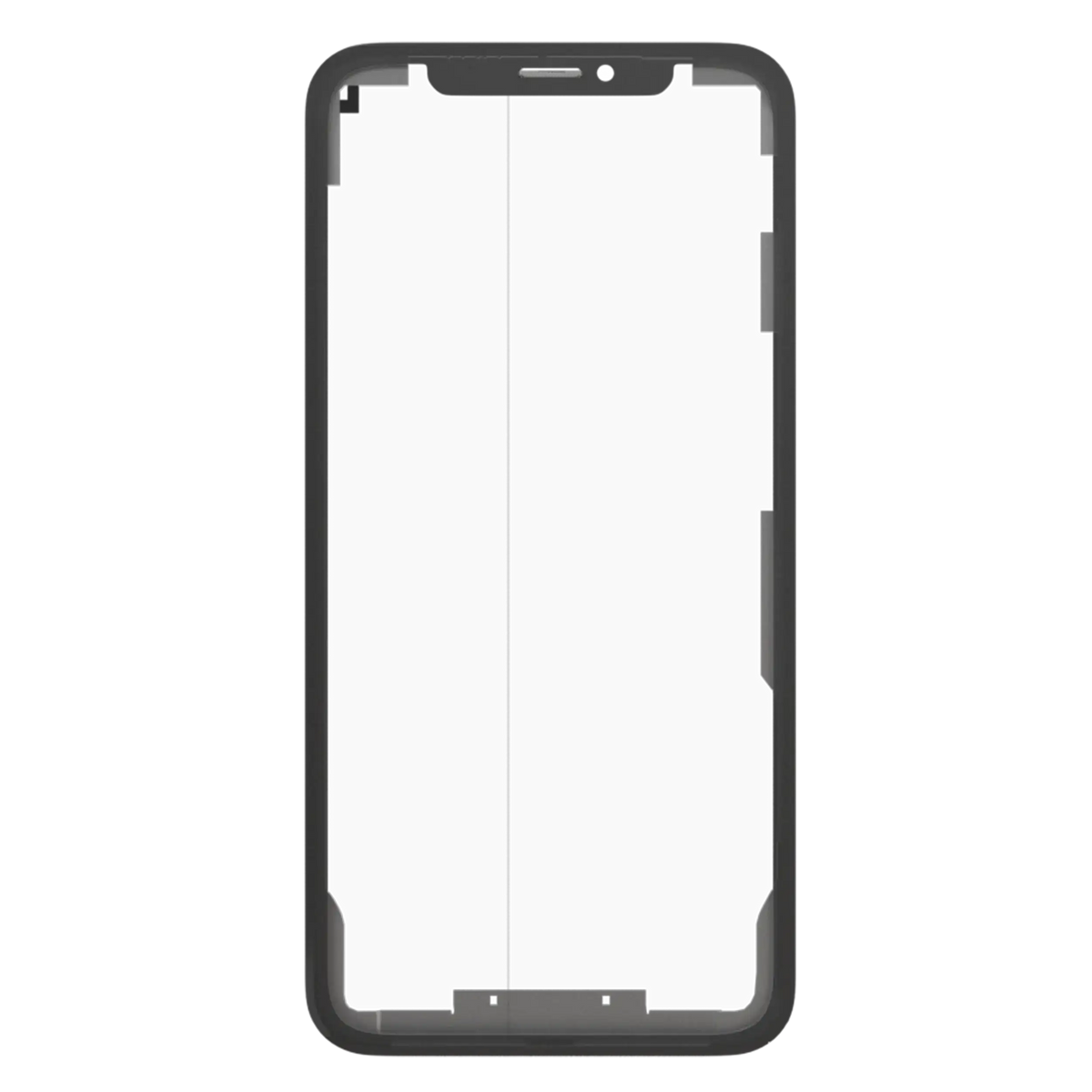 3 in 1 (Glass With OCA Pre-Installed + Frame) Compatible For iPhone 11 Pro (OCA Master)