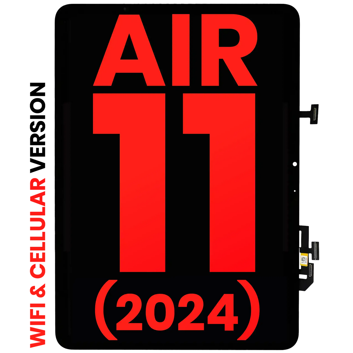 LCD Assembly With Digitizer Compatible For iPad Air 11" (2024) (WiFi / Cellular) (Aftermarket Plus) (All Colors)