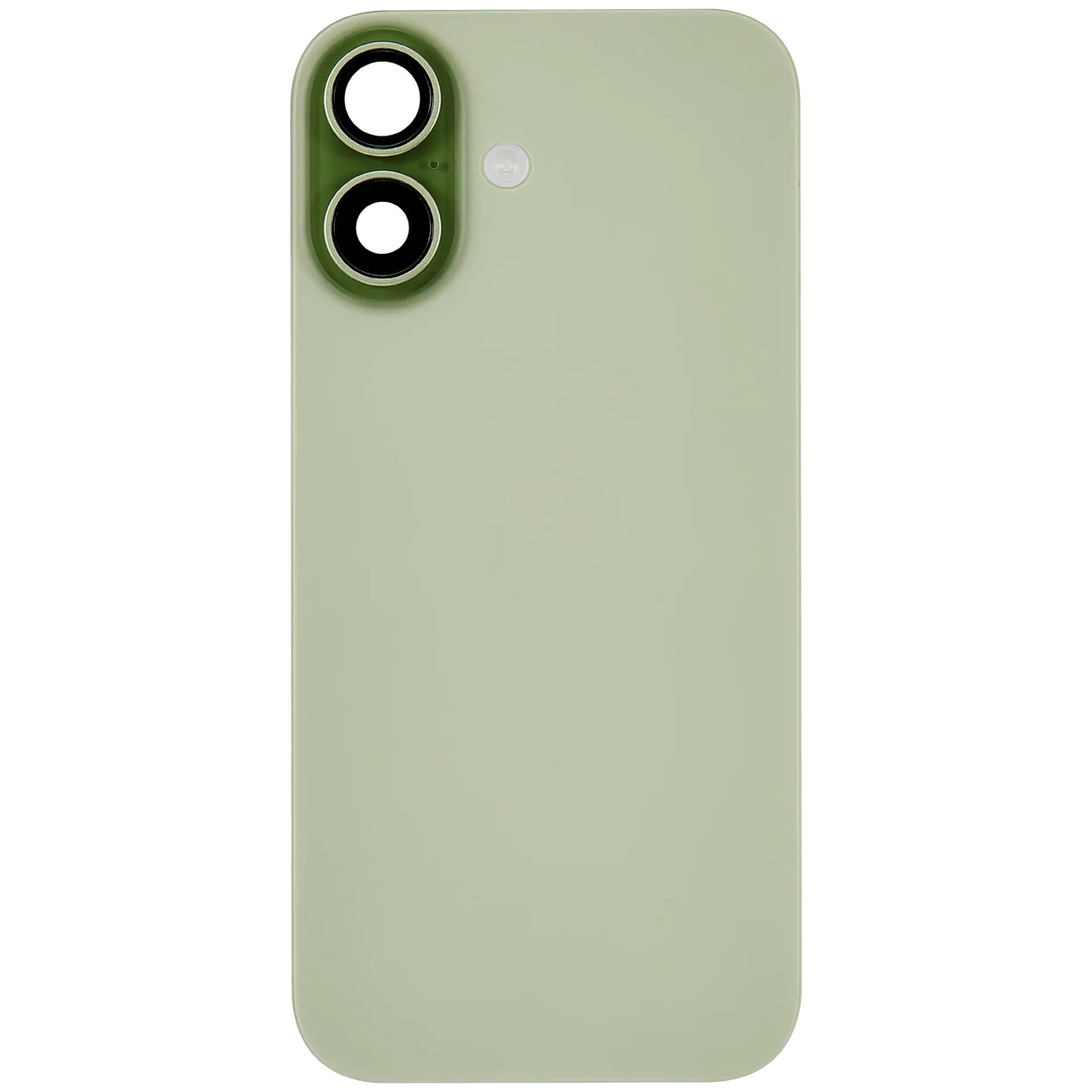 Back Glass w/ MagSafe Magnet & NFC & Flashlight Flex Compatible For iPhone 17 (Used OEM Pull: Grade A) (Sage )