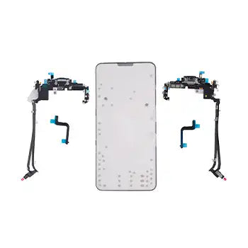 USB-C Charging Port Flex Cable (eSIM / mmWave) For iPhone 17 Pro Max (US Version) (Genuine OEM) (Deep Blue)