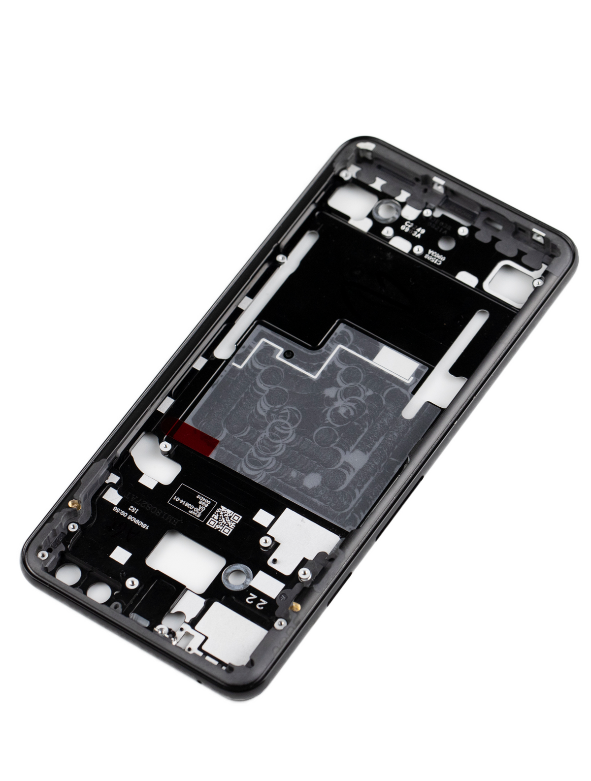 Mid-Frame Housing Compatible For Google Pixel 3 Replacement (Black)