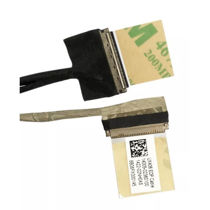 Display Cable For ASUS Vivobook 14 UX406 X406 S406 S406U V460U 1422-02NH0AS 14005-02360100,1422-02NE0AS LCD LVDS VIDEO CABLE 30-Pin