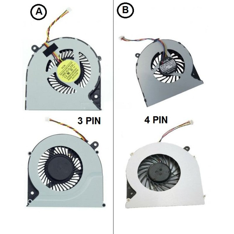 Fan for Toshiba Satellite C850, C850D, C855, C855D, C870, C870D, C875, C875D, L850, L850D, L870, L870D, L855, L855D CPU Cooling Fan Cooler