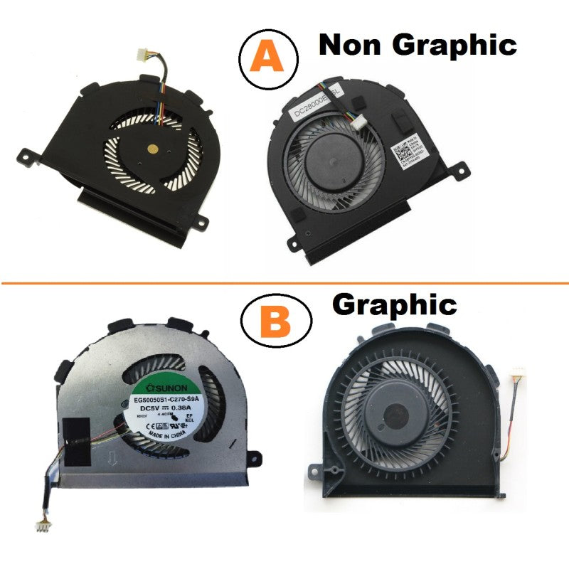 Fan For Dell OEM Latitude 14-E5450, 14 E5450 6YYDG, CN-06YYDG CPU Cooling Fan Cooler