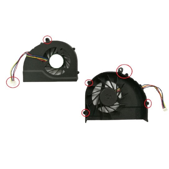 Fan For HP Pavilion DV4-3000, DV4-3010TX, 3011, 3126, 3200, 3115, 3125, 3114TX CPU Cooling Fan Cooler ( 4-PIN )