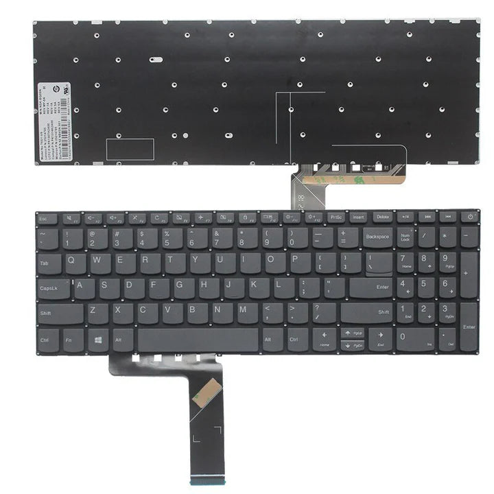 Lenovo V130-15IKB, V130-15IGM(81HL), V130-15IKB(81HN), AE08L010, NSK-BY1SQ 01, SN20N0459116, Without Frame Laptop Keyboard