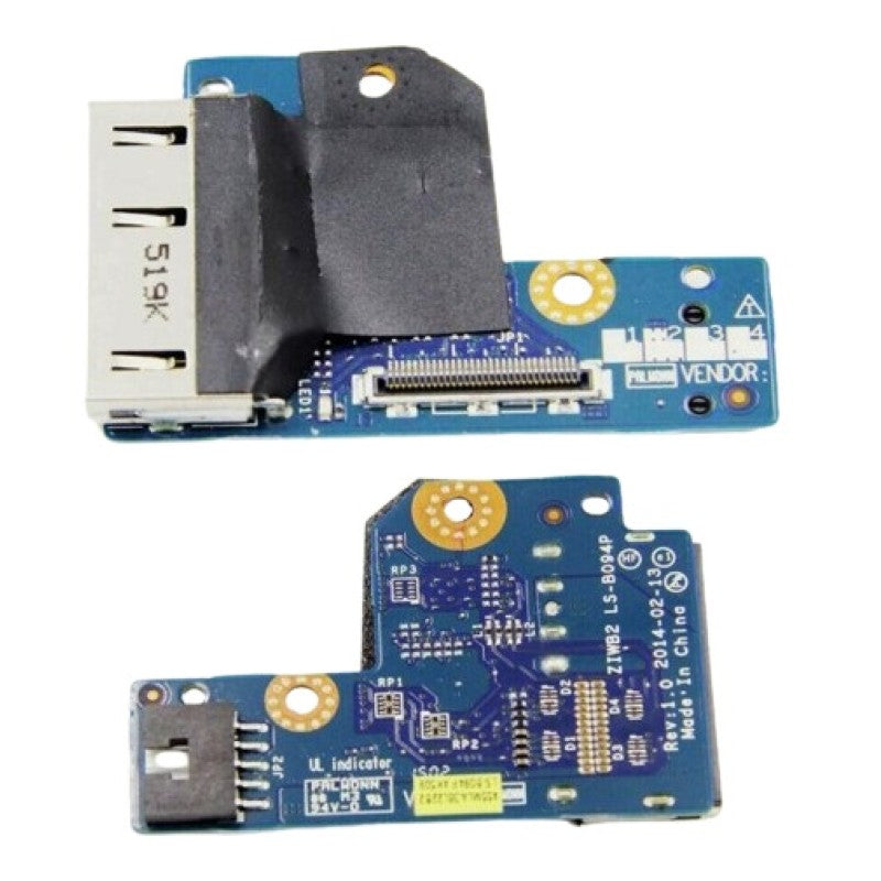 DC Power Supply Board For Lenovo Ideapad B40 B50 B40-45 B40-70 B50 B50-70 B50-80 B50-45 ZIWB2 LS-B094P ( Only Board )