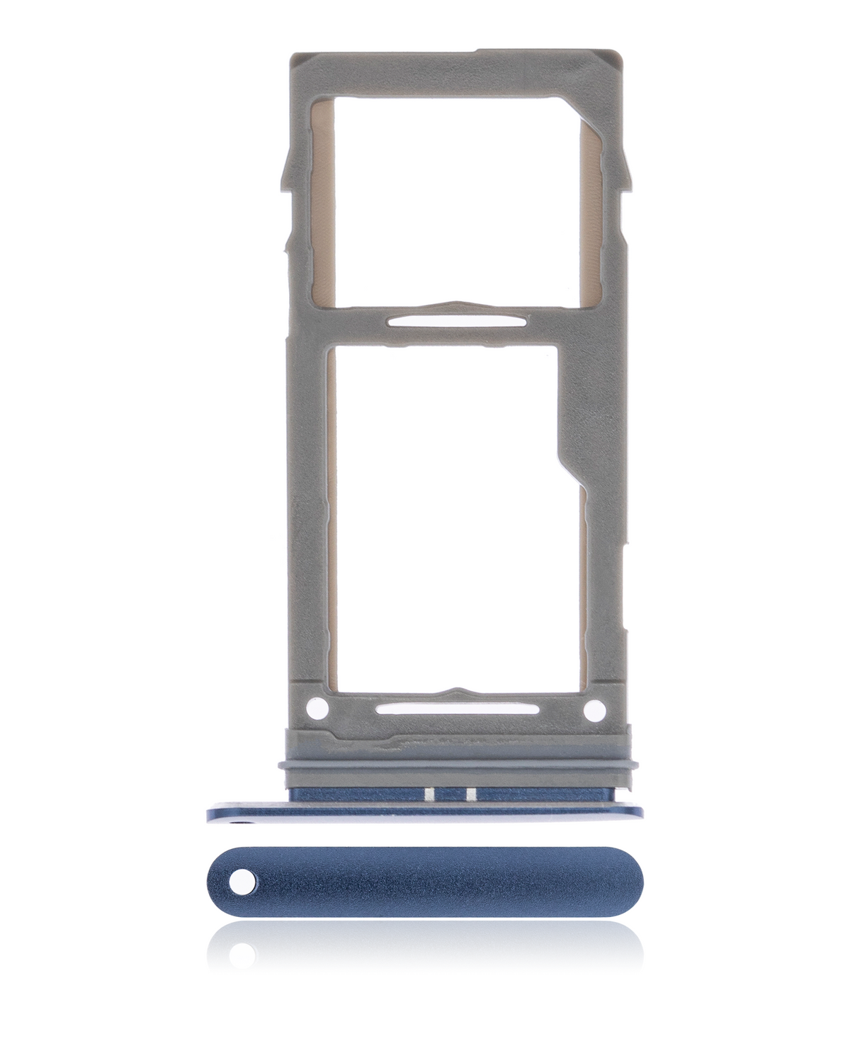 Replacement Single Sim Card Tray Compatible For Samsung Galaxy S9 / S9 Plus (Coral Blue)