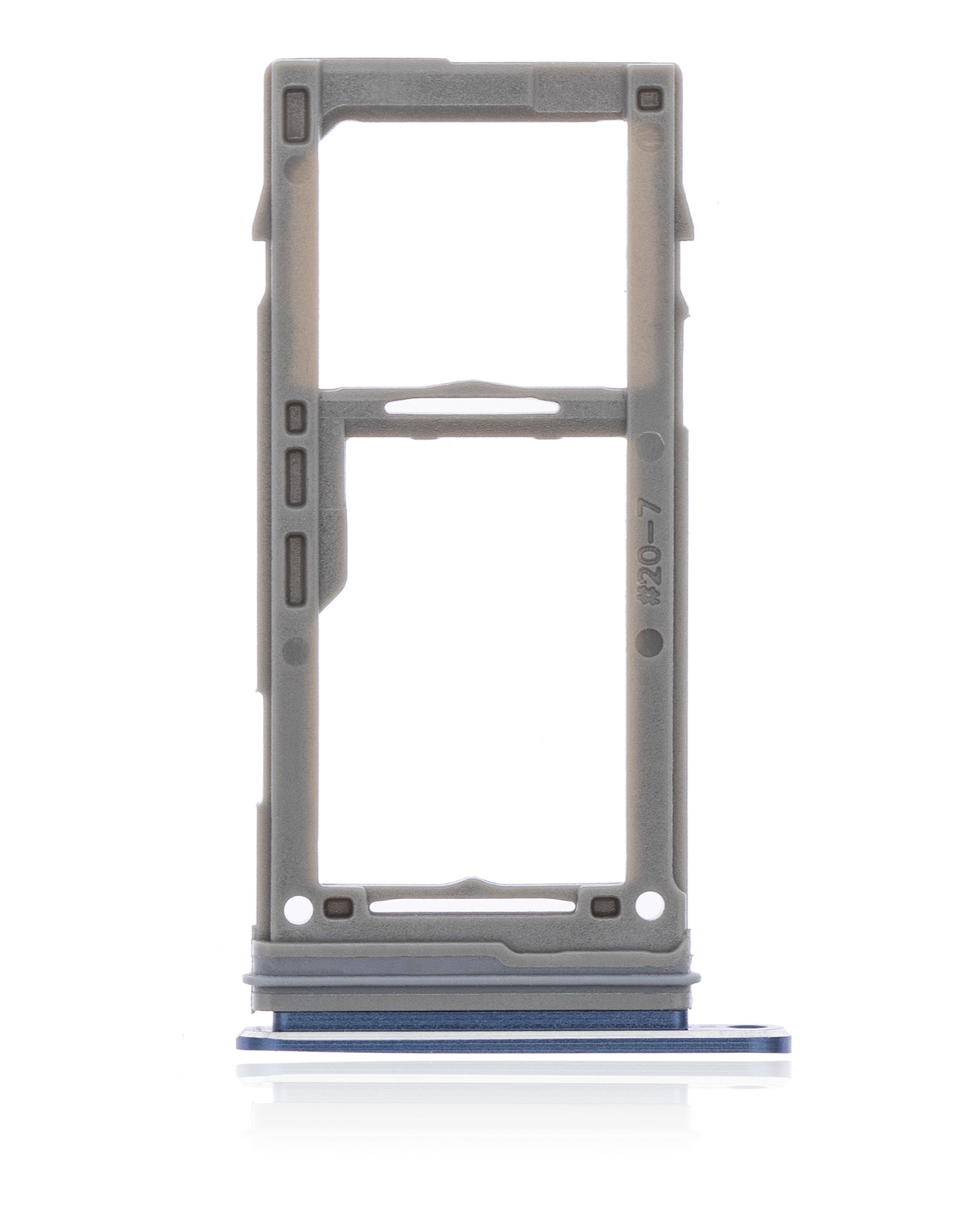 Replacement Single Sim Card Tray Compatible For Samsung Galaxy S9 / S9 Plus (Coral Blue)