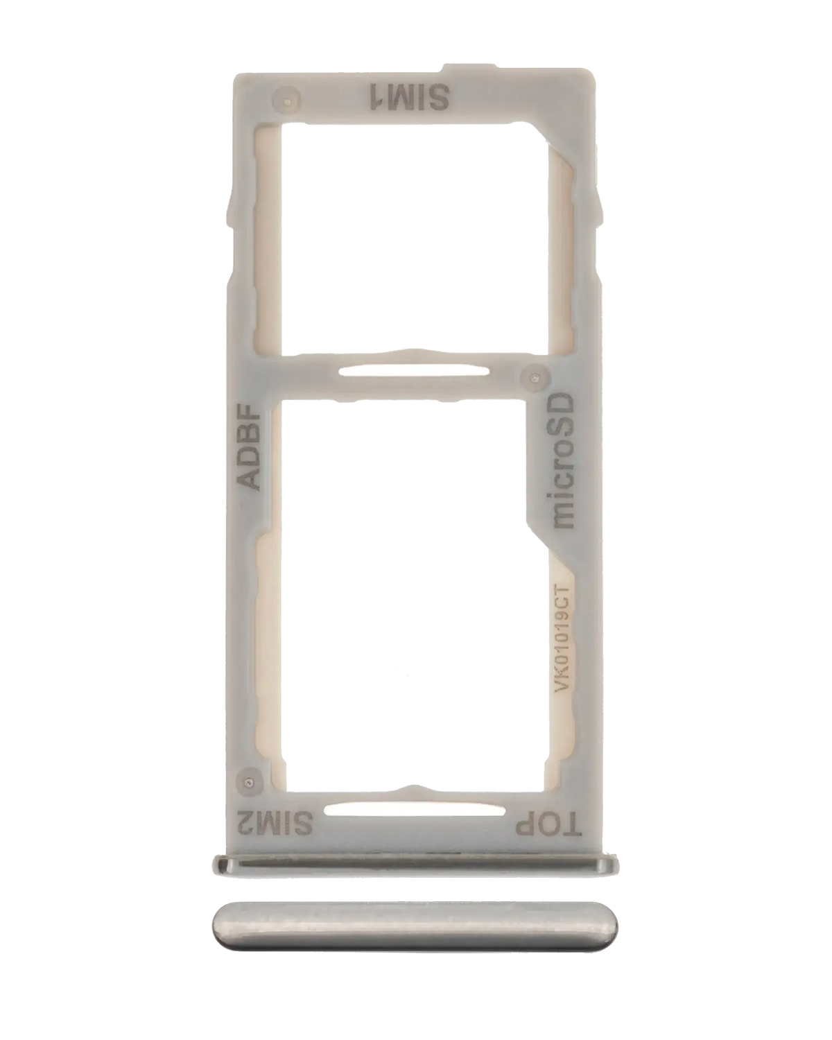 Dual Sim Card Tray Compatible For Samsung Galaxy A42 5G (A426 / 2020) (Prism Dot White)