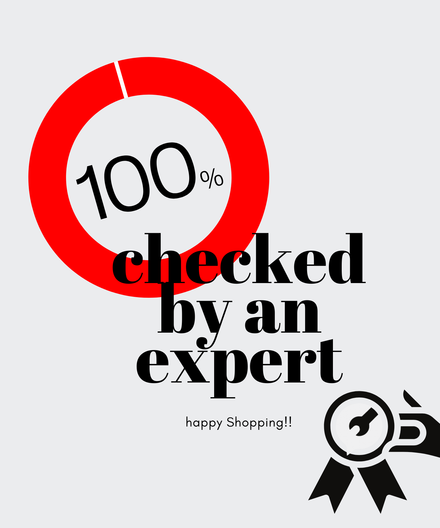 100% checked by an expert