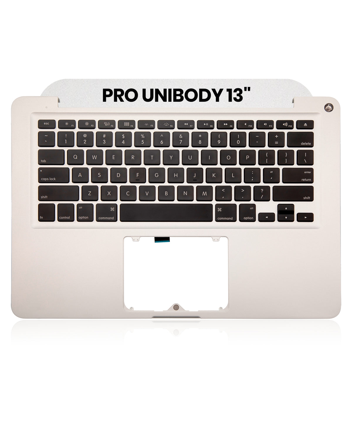 TOP CASE + KEYBOARD (US ENGLISH) FOR MACBOOK PRO UNIBODY 13" A1278 (LATE 2011 / MID 2012)