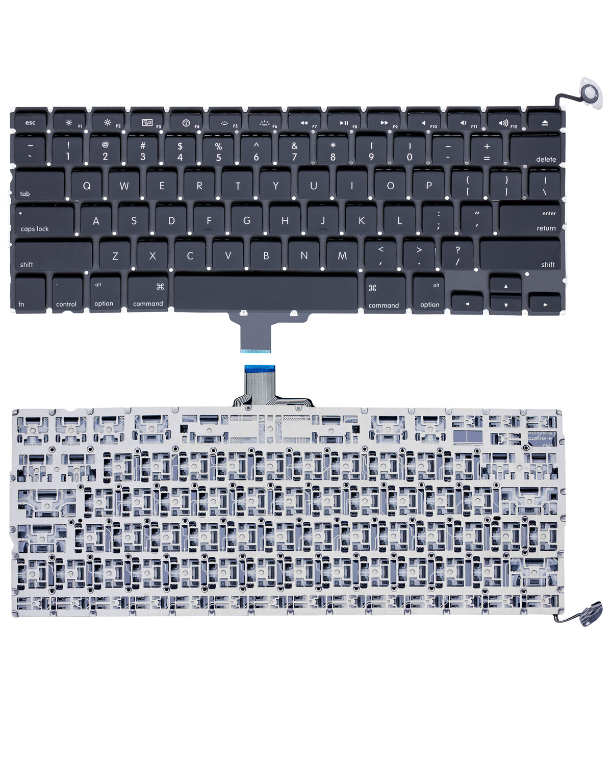 KEYBOARD & BACKLIGHT & SCREWS (US ENGLISH) FOR MACBOOK UNIBODY 13" A1278 (LATE 2008)