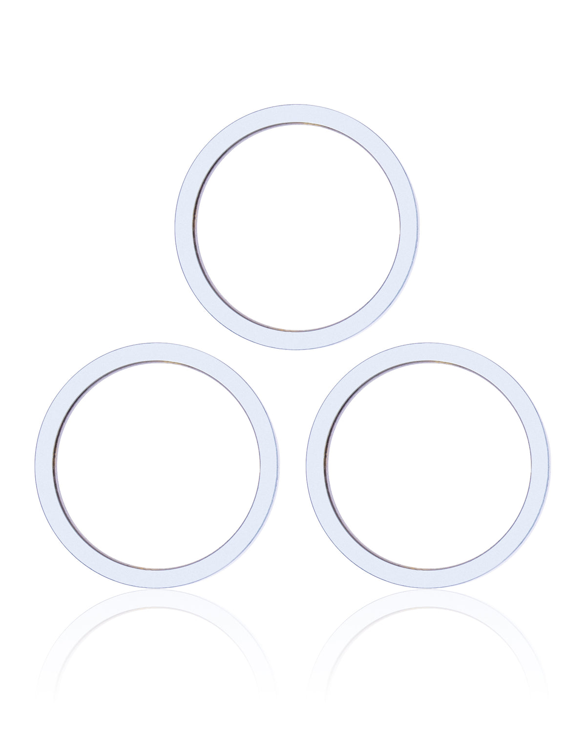 SIERRA BLUE BACK CAMERA BEZEL RING ONLY (3 PIECES) FOR IPHONE 13 PRO /13 PRO MAX