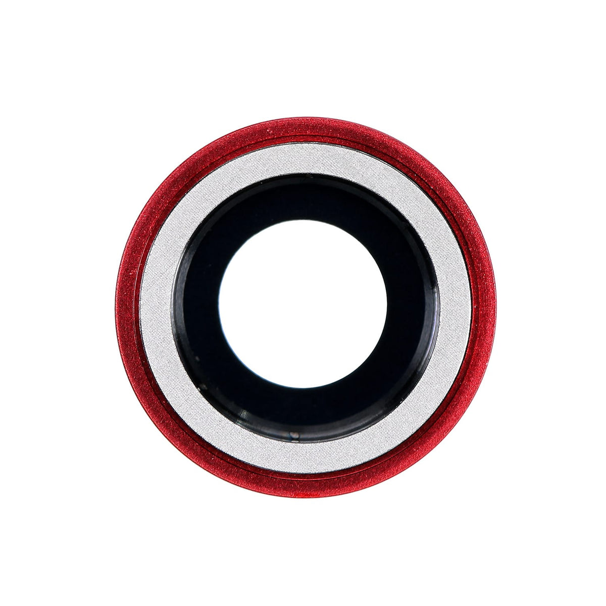 RED REAR FACING CAMERA LENS WITH BEZEL FOR IPHONE XR