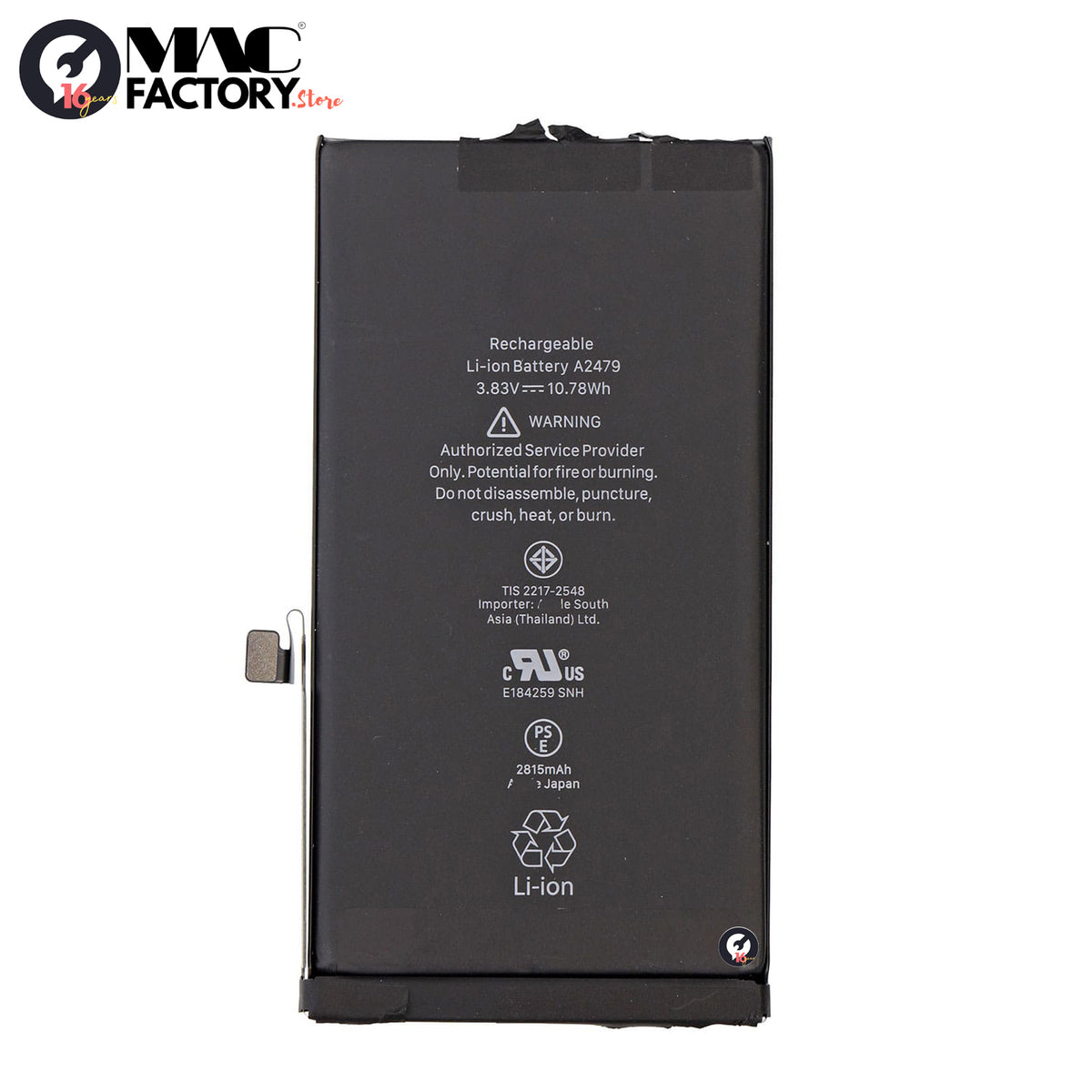 Replacement Battery for iPhone 12 Pro Battery (2815 mAh)