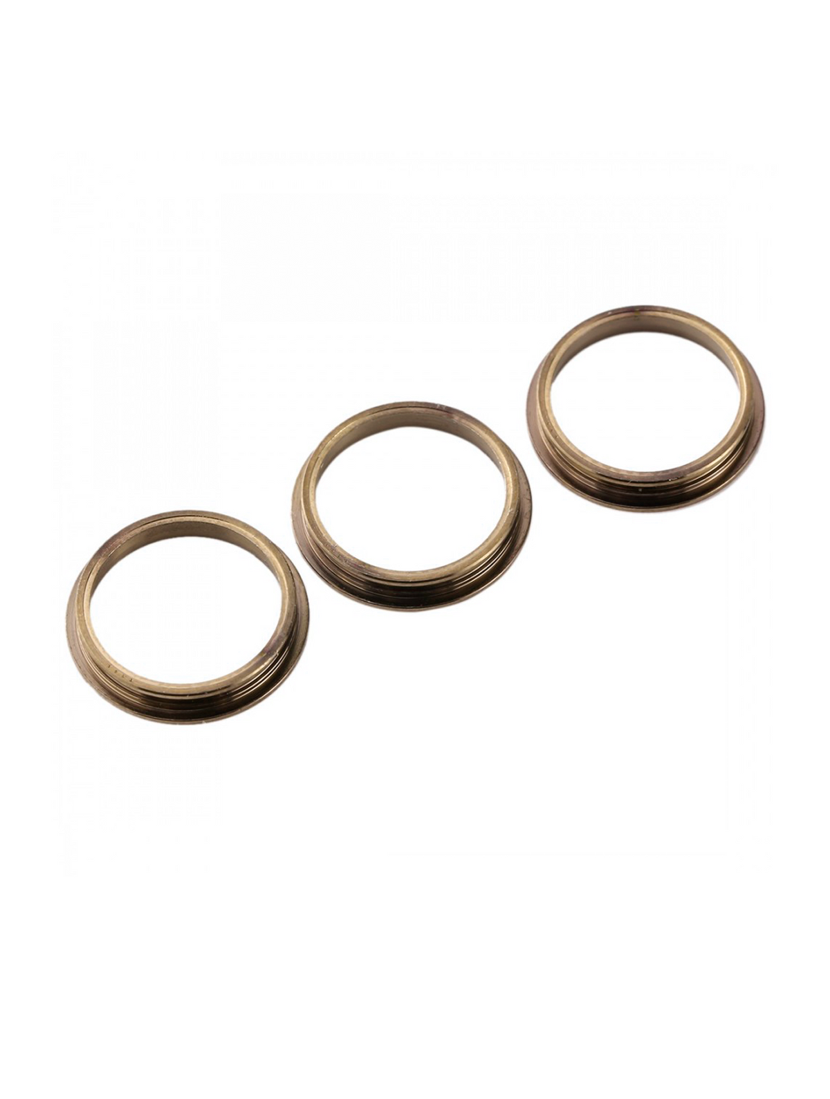 GOLD - BACK CAMERA BEZEL RING ONLY (3 PIECE SET) FOR IPHONE 12 PRO (10 PACK)