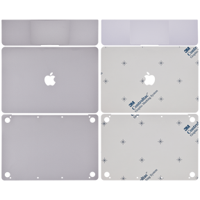 4in1 (Top, Bottom, Keyboard, Trackpad) Skin Compatible For MacBook Retina 12"(A1534 / Early 2015 / Early 2016 / Mid 2017) (Space Gray)