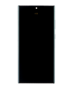 OLED Assembly With Frame Compatible For Samsung Galaxy S23 Ultra 5G Replacement (US & International) (Service Pack) (Graphite)