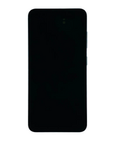 OLED Assembly With Frame Compatible For Samsung Galaxy S23 5G Replacement by MacFactory.Store (US & International) (Service Pack) (Phantom Black)