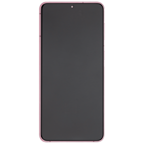 Replacement OLED Assembly With Frame Compatible For Samsung Galaxy S21 Plus 5G (Vemake) (Phantom Violet / Pink / Gold)