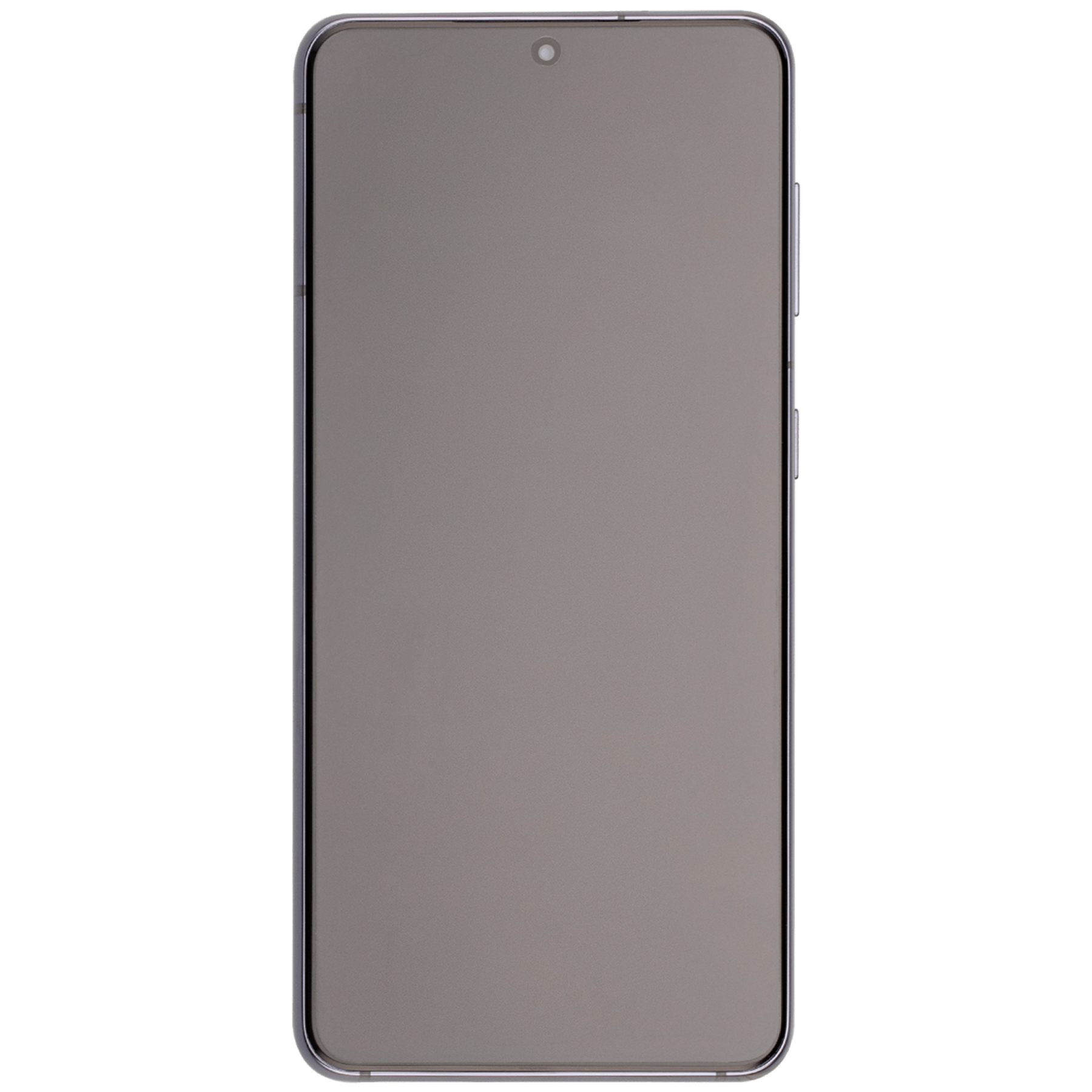 OLED Assembly With Frame Compatible For Samsung Galaxy S21 5G Replacement(Vemake) (Phantom Gray)